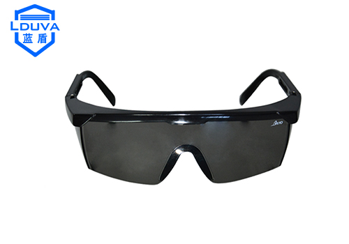 可伸縮調(diào)節(jié)防紫外線(xiàn)防UV護(hù)目鏡專(zhuān)用UV燈眼鏡UV勞保鏡